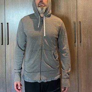 James Perse zip up hoodie